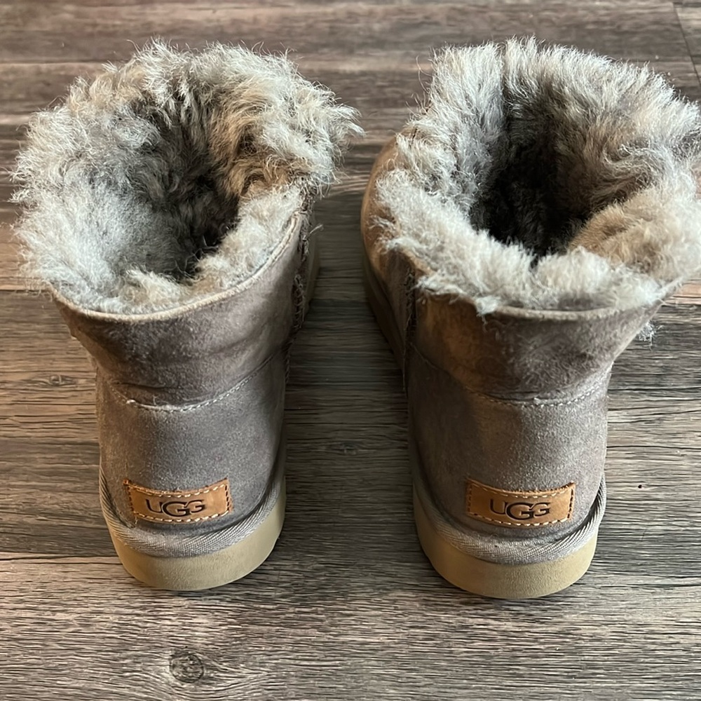 Ugg Gray Bailey Button Short Boots - image 4